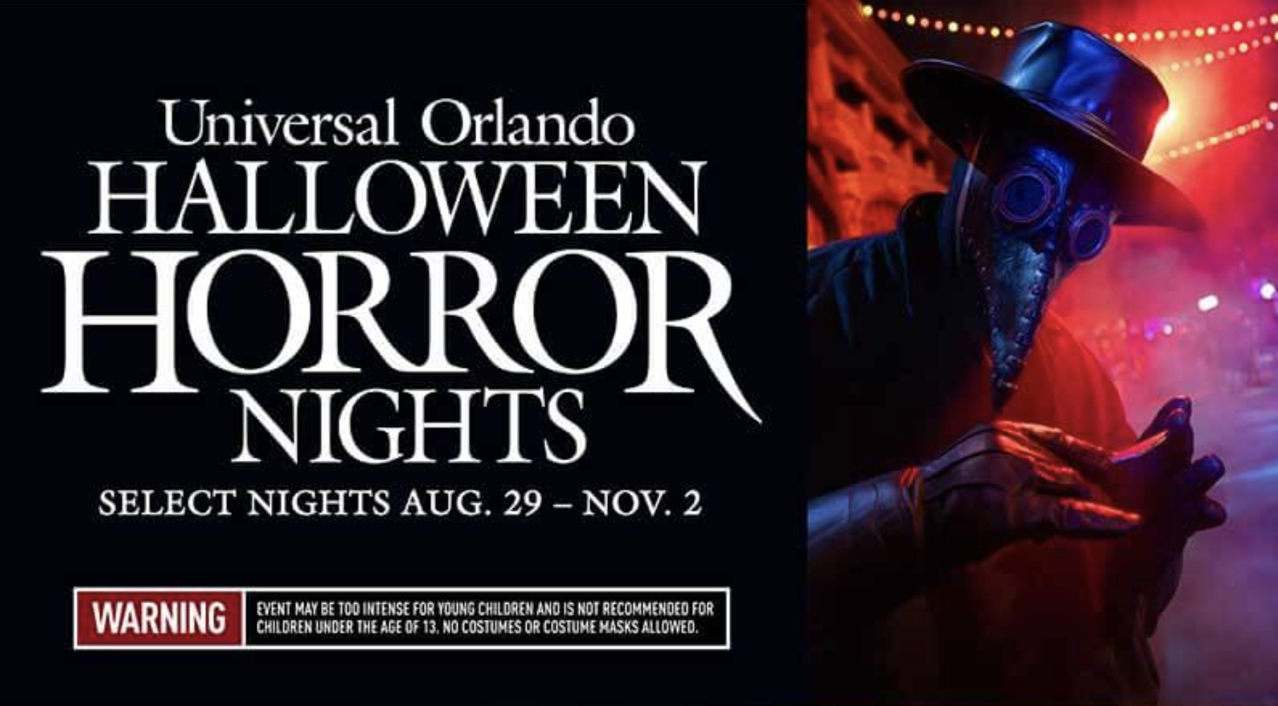 Halloween Horror Nights 1-Night Ticket